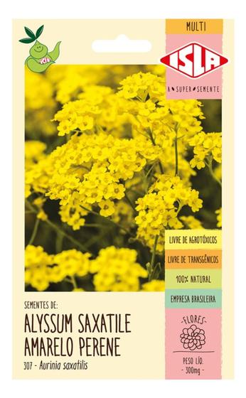 Imagem de Sementes de Alyssum Saxatile Amarelo Env C/ 300mg