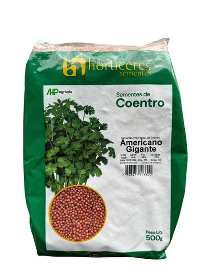 Imagem de Sementes de coentro americano gigante 500g 