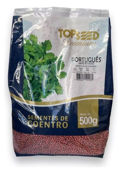 Imagem de Sementes De Coentro Português (importado) Topseed Premium - 500g