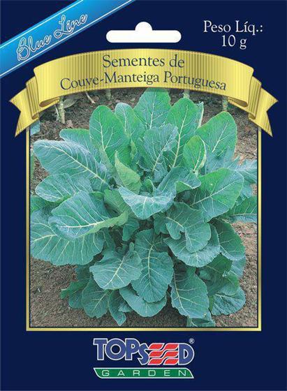 Imagem de Sementes de Couve Manteiga Portuguesa 10g - Topseed Blue Line - Topseed Garden