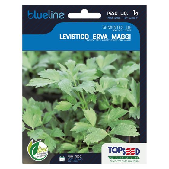 Imagem de Sementes de Levistico Erva/Maggi Blueline (1g) TOPSEED