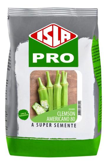 Imagem de Sementes de Quiabo Clemson Americano 80 Pac C/ 500gr