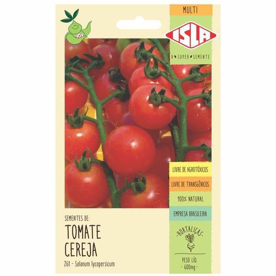 Imagem de Sementes de Tomate Cereja 600mg Pronta para Plantio - Isla