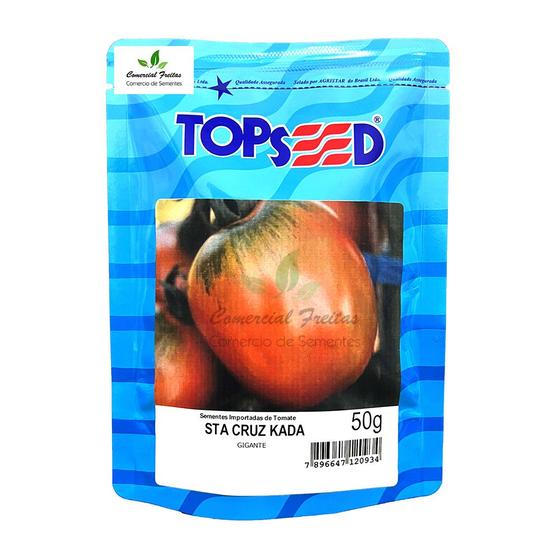 Imagem de Sementes de Tomate Santa Cruz Kada Gigante Pcte C/ 50 Gramas