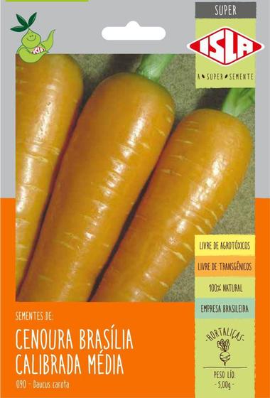 Imagem de Sementes SUPER CENOURA BRASILIA CALIB M - ISLA