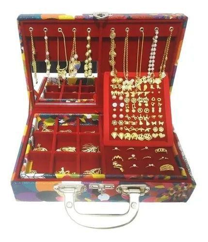 Semi Joias Folheadas Atacado 50 Pçs + Maleta Luxo é boa?