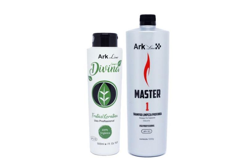 Imagem de Sempre Divina Progressiva Ark Line E Shampoo Passo 1