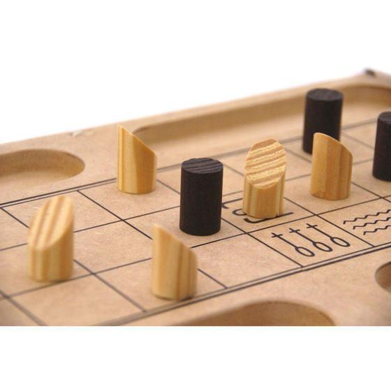 Imagem de Senet Jogo de Tabuleiro em Madeira Mitra Idade 7 +