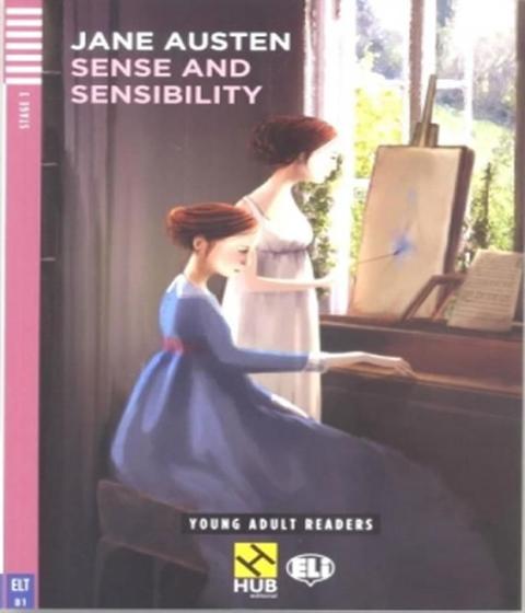 Imagem de Sense And Sensibility - Hub Young Adult Readers - Stage 3 - Book With Audio CD - Hub Editorial