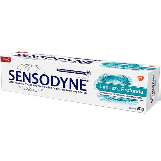 Imagem de Sensodyne Limpeza Profunda  Alívio Sensibilidade