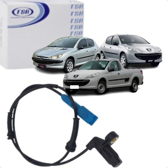 Imagem de Sensor Abs Traseiro Peugeot 206 207 Hoggar T130077 - Tsa 