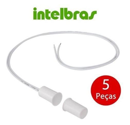 Imagem de Sensor De Alarme Magnetico Intelbras Com Fio Xas De Embutir