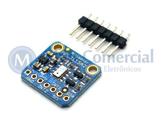 Sensor De Altitude para Arduino MPL3115A2-I2C - GC-98 - MultComercial ...
