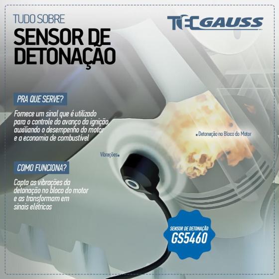 Imagem de Sensor de detonação Audi A3 2000 a 2007 GAUSS GS5077