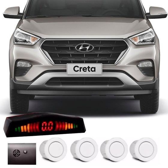 Imagem de Sensor de Estacionamento 4 Pontos Hyundai Creta com Alerta Sonoro