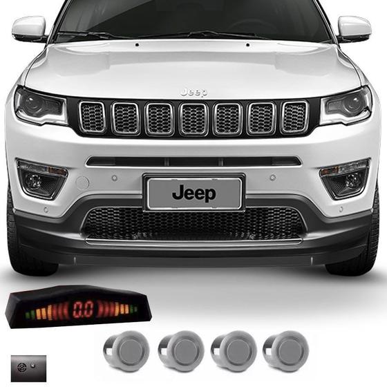 Imagem de Sensor de Estacionamento 4 Pontos Jeep Compass com Alerta Sonoro