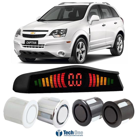 Imagem de Sensor De Estacionamento Ré Display Led Chevrolet Captiva