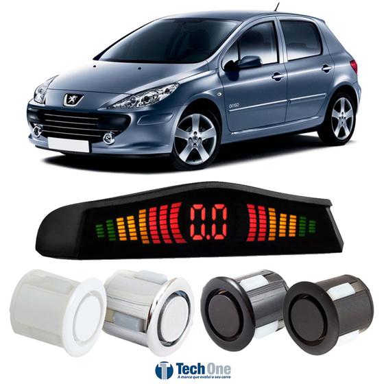 Imagem de Sensor De Estacionamento Ré Display Led Peugeot 307