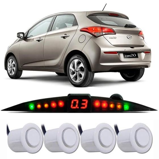 Imagem de Sensor De Estacionamento Ré Visor Slim Gm Hyundai Hb20 Todos