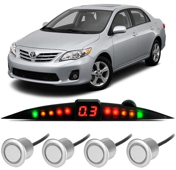Imagem de Sensor De Estacionamento Ré Visor Slim Toyota Corolla Todos