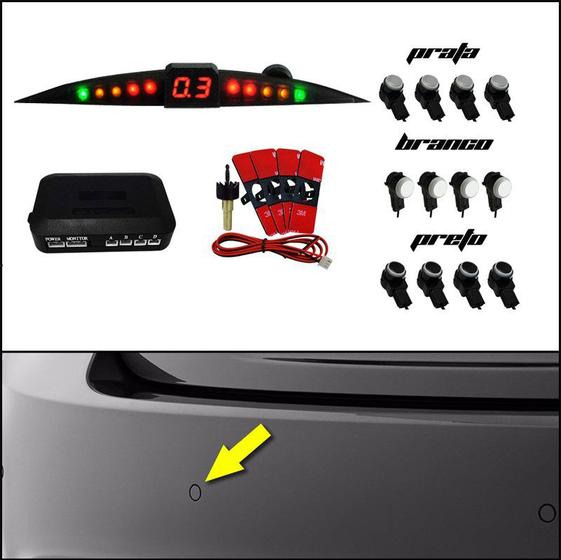 Imagem de Sensor de Estacionamento TRACKER Modelo Original (OEM)