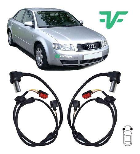 Imagem de Sensor de freio abs audi a6 rs6 1997 á 2004 dianteiro direito/esquerdo kit c/2