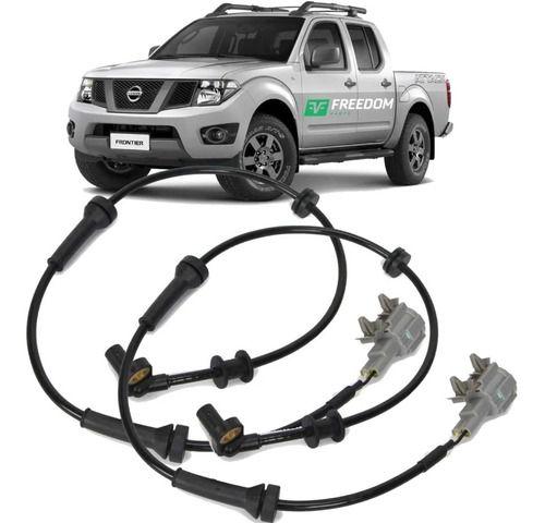 Imagem de Sensor de freio abs nissan frontier pathfinder xterra 2005 á 2012 kit c/2 unidades dianteiro (1ld +