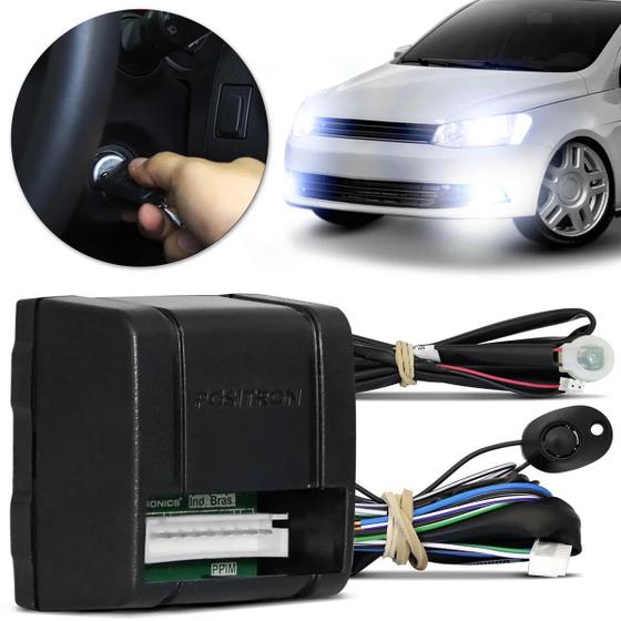 Imagem de Sensor De Luz Faróis Led Acendimento Automático Automotivo