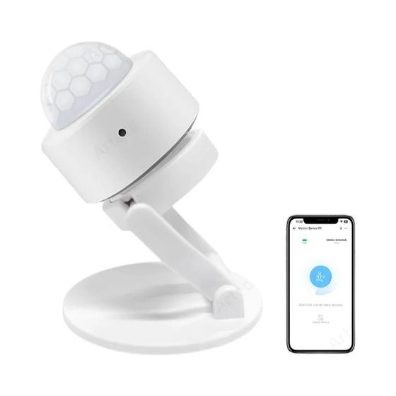 Imagem de Sensor de Movimento Infravermelho Zigbee 3.0 - Alarme Inteligente Compatível com Ewelink