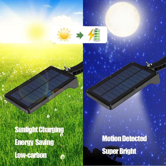 Imagem de Sensor de movimento movido a energia solar Wall Street Light 36LED