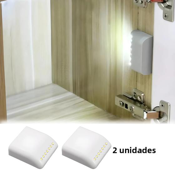 Guarda Sensor Sensor De Movimento Sem Fio LED Sob a Luz Do Armário 7 Lâmpadas Para ...