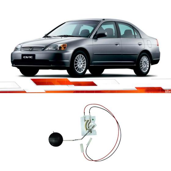 Menor preço em SENSOR DE NÍVEL COMBUSTÍVEL CIVIC 2001 Até 2006 GASOLINA 17630S5B931 17630S5A931