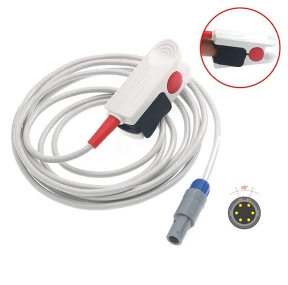 Imagem de Sensor de oximetria compativel com Mindray e Alfamed