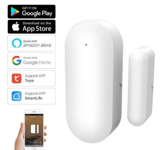 Imagem de Sensor De Portas Janelas Wifi Google Smartlife Tuya