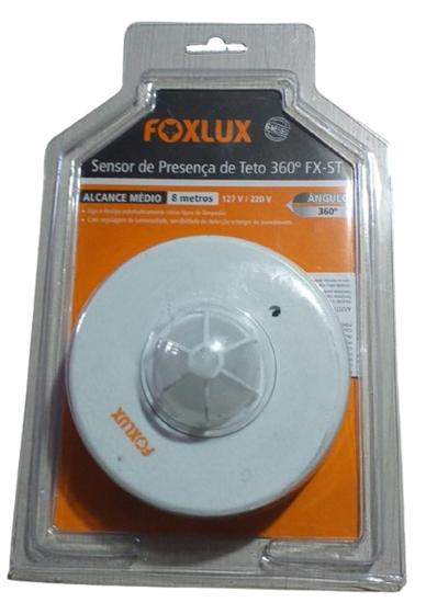 Imagem de Sensor De Presença 360 Branco Para Teto Foxlux