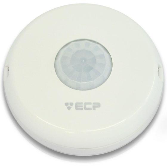 Imagem de Sensor de Presença  ECP Iluminação Acende e Apaga Automatico Sobrepor no Teto