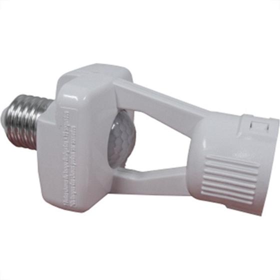 Imagem de Sensor De Presenca + Fotocelula Qualitronix Com Soquete E-27 Com Chave 360º - Qa17M