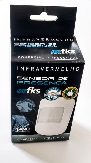 Imagem de Sensor de Presença Infravermelho Sem Fio IVP200 FKS