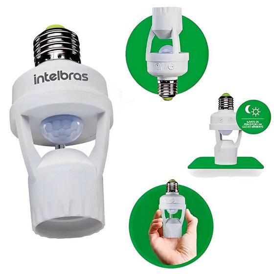 Imagem de Sensor De Presença Intelbras Soquete Interruptor Movimento