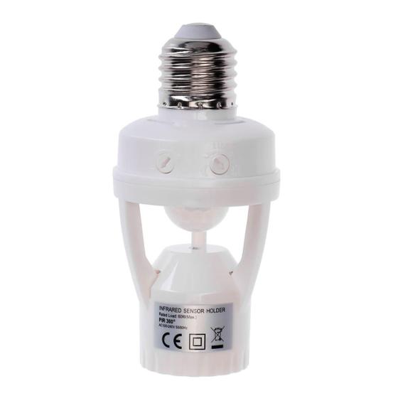 Imagem de Sensor De Presença Para Lâmpada E27 Iluminação Inteligente