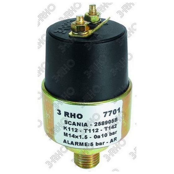 Sensor de pressão do ar Scania 112 e 142 - 3RHO7701 Menor preço em Sensor de pressão do ar Scania 112 e 142 - 3RHO7701