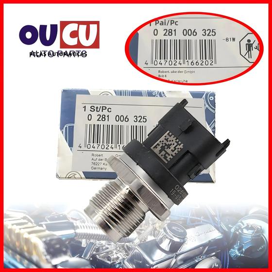 Imagem de Sensor de Pressão do Trilho de Combustível Ford Iveco VW - OEM 0281006325 / 2T 2906051B