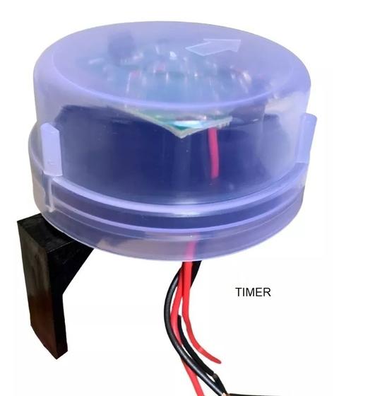 Imagem de Sensor de Relé Fotocélula Com Timer Noite Corujão Qr50m
