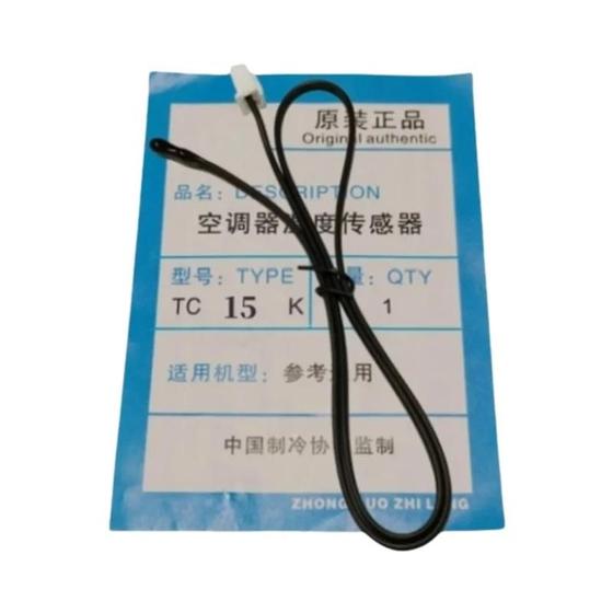 Imagem de Sensor de Temperatura de Alta Precisão para Ar Condicionado - 5K, 10K, 15K, 20K, 50K, 100K (Cabeça de Cobre)