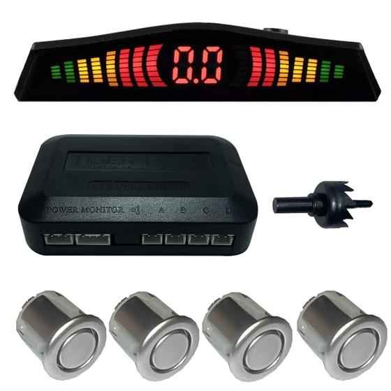 Imagem de Sensor Estacionamento Ré Duster Oroch com Display 4 pontos