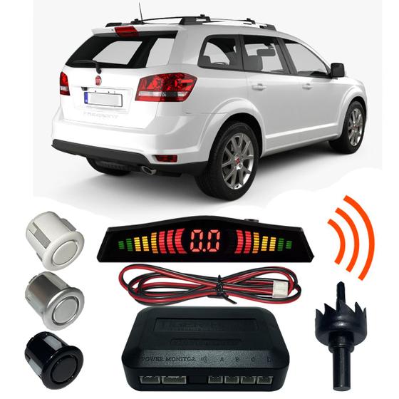 Imagem de Sensor Estacionamento Ré freemont com Display 4 pontos