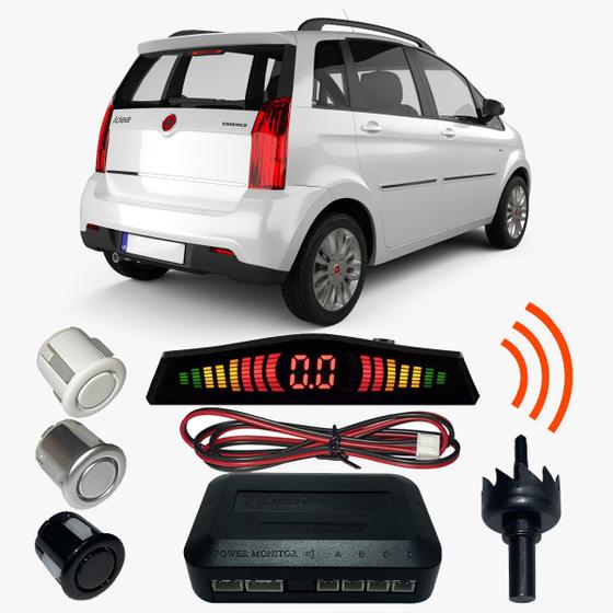Imagem de Sensor Estacionamento Ré Idea com Display 4 pontos