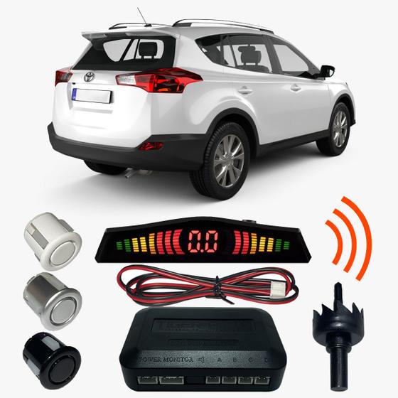 Imagem de Sensor Estacionamento Ré Rav4 com Display 4 pontos