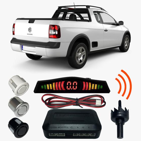 Imagem de Sensor Estacionamento Ré Saveiro com Display 4 pontos