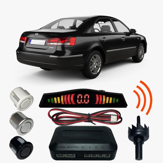 Imagem de Sensor Estacionamento Ré Sonata com Display 4 pontos